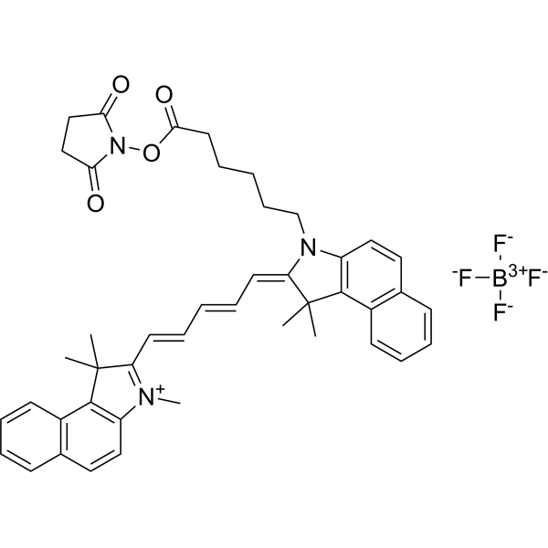 Cyanine5.5 NHS ester tetrafluoroborate 2375105-86-3